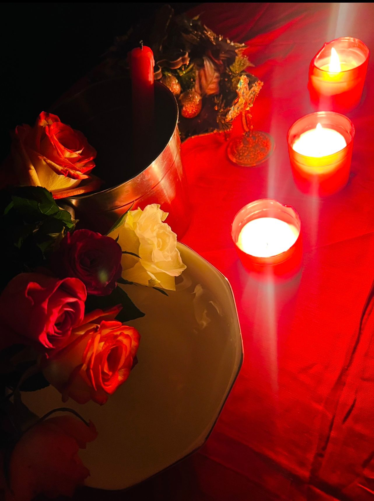 Ritual cu trandafiri și lumânări – prosperitate